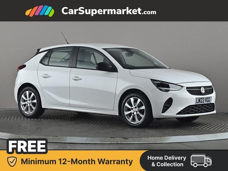 Used Vauxhall Corsa Design Edition 2023 White Hatchback
