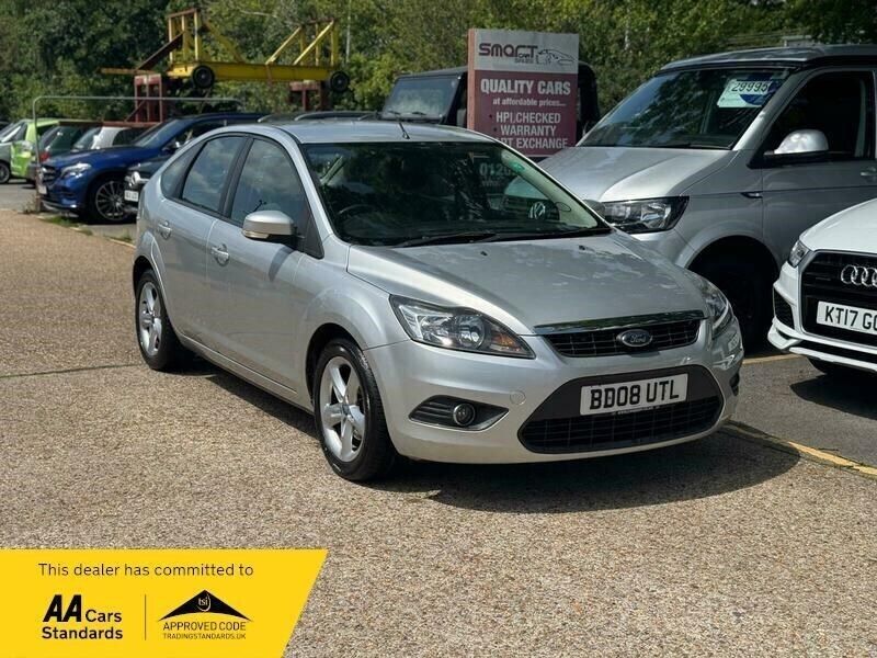 Silver Used 2008 Ford Focus Zetec Hatchback | £3,495 (Fair price) - Image 1/1