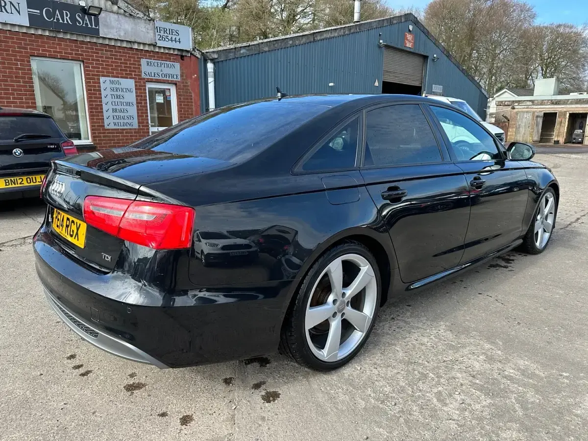 Used Audi A6 Black Edition 2014 Black Sedan