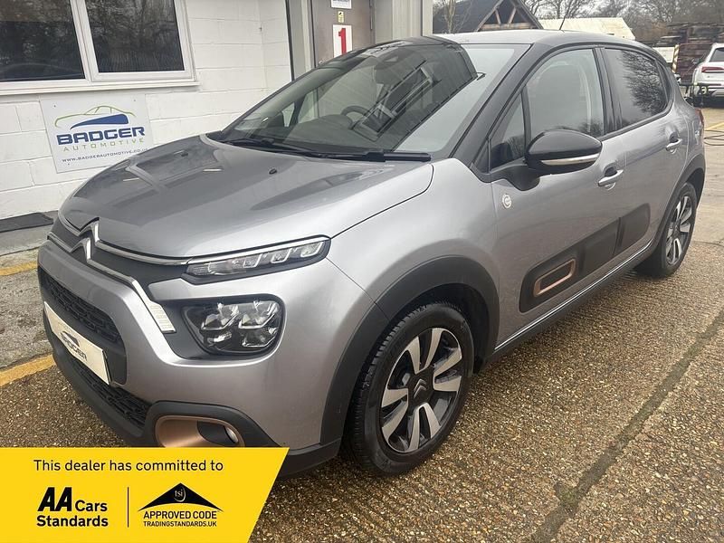 Used Citroën C3 PureTech 110 HP (80 kW) 2023 Grey Hatchback