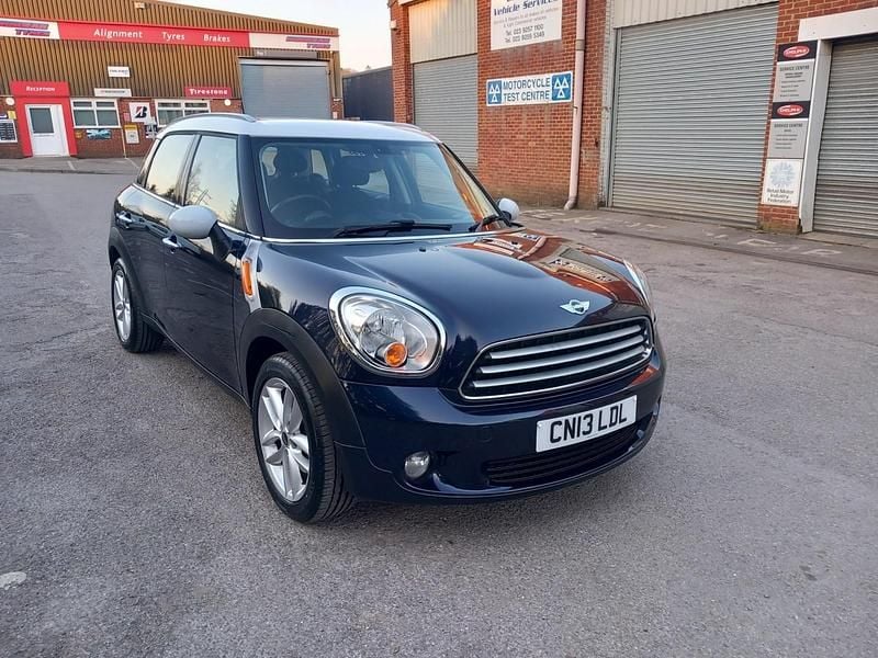 Used Mini Cooper D 112 HP (82 kW) 2013 Blue Hatchback