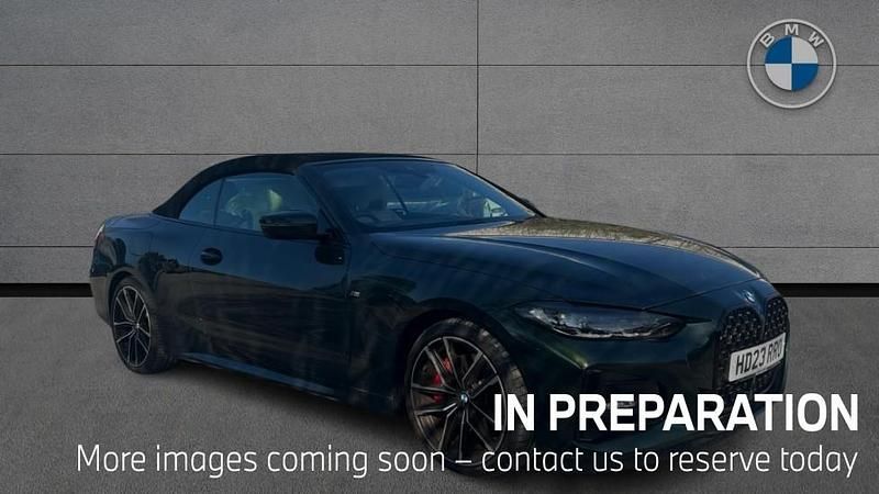 Used BMW 420 M Sport 184 HP (135 kW) 2023 Sanremo green metallic Cabriolet