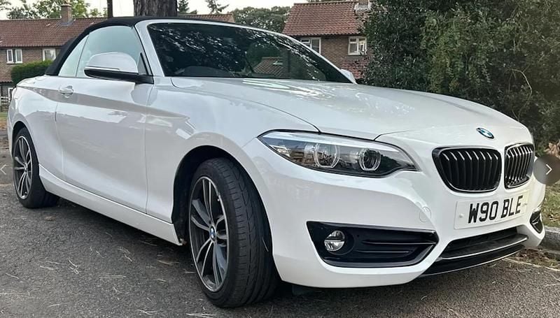 White Used 2020 BMW 220 Comfort Edition Cabriolet | £20,799 (Good price) - Image 1/1
