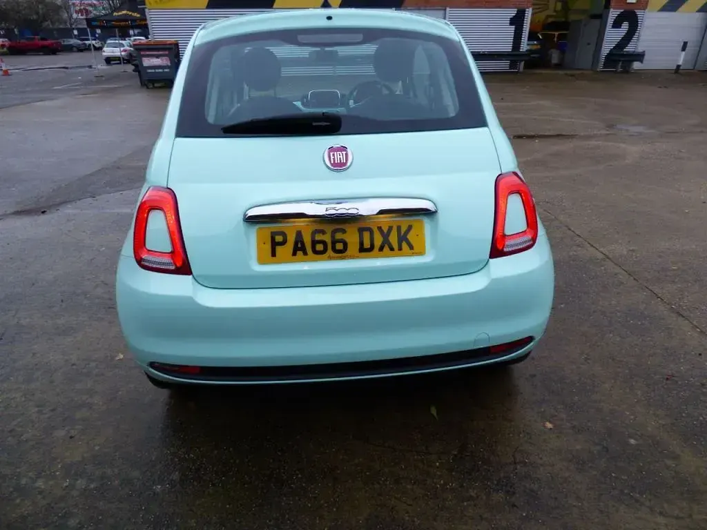 Used Fiat 500 Pop 69 HP (50 kW) 2017 Green Hatchback