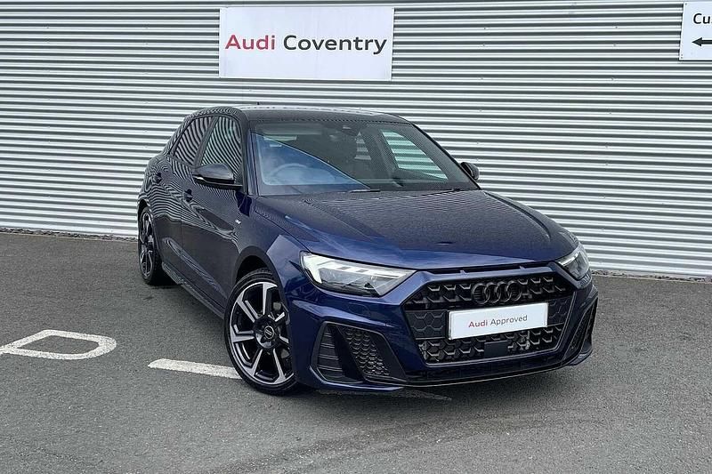 Used Audi A1 Black Edition 150 HP (110 kW) 2025 Blue Hatchback