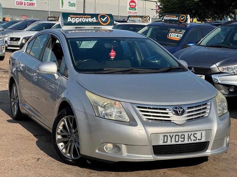 Silver Used 2009 Toyota Avensis Sedan | £2,475 (Fair price) - Image 1/3