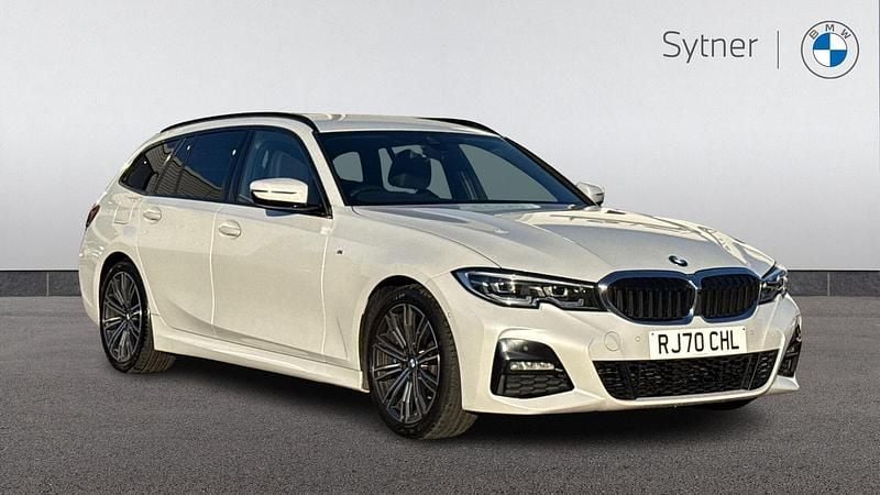 Used BMW 330 M Sport 254 HP (186 kW) 2020 White Estate