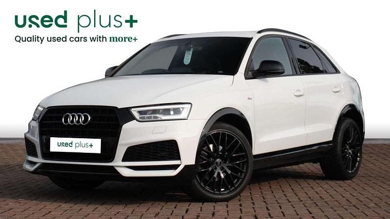 Used Audi Q3 Black Edition 150 HP (110 kW) 2018 White SUV
