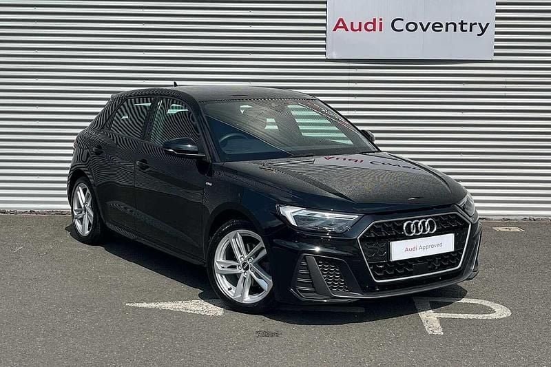 Myth black metallic Used 2021 Audi A1 S-Line Hatchback | £17,990 (A bit pricey) - Image 1/4