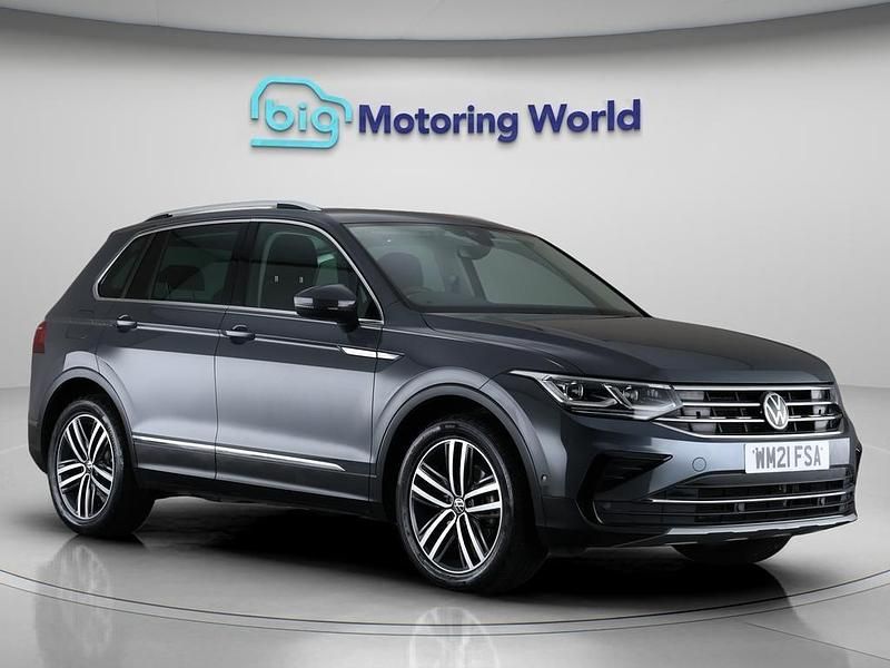 Grey Used 2021 VW Tiguan Elegance SUV | £22,000 (Fair price) - Image 1/4