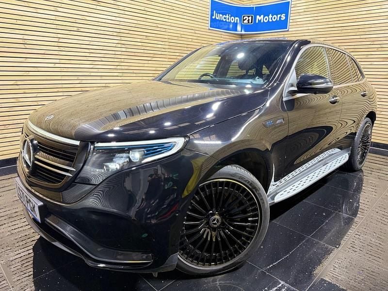 Used Mercedes EQC400 AMG Line Premium Plus 300 kW (408 HP) 2021 Black SUV