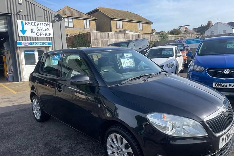 Used Skoda Fabia Elegance 105 HP (77 kW) 2014 Black Hatchback