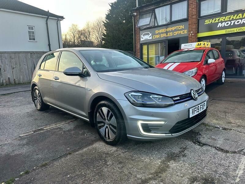 Used VW e-Golf 99 kW (135 HP) 2019 Silver Hatchback