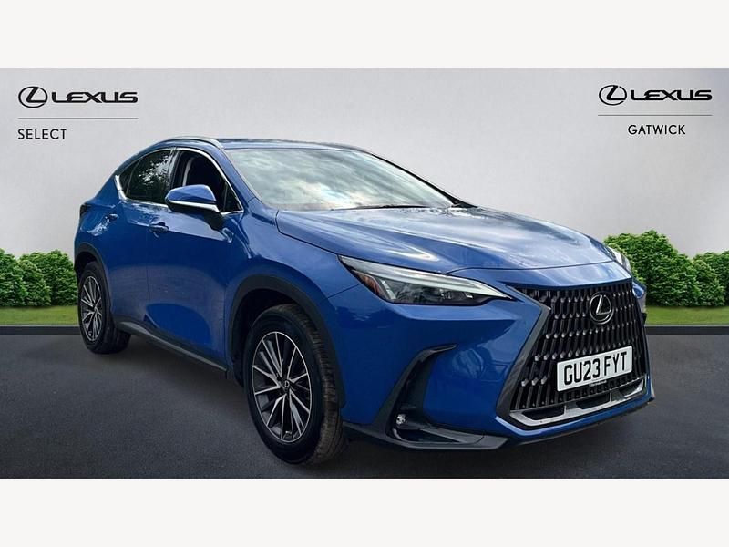 Blue Used 2023 Lexus NX450h+ SUV | £39,998 (Good price) - Image 1/3