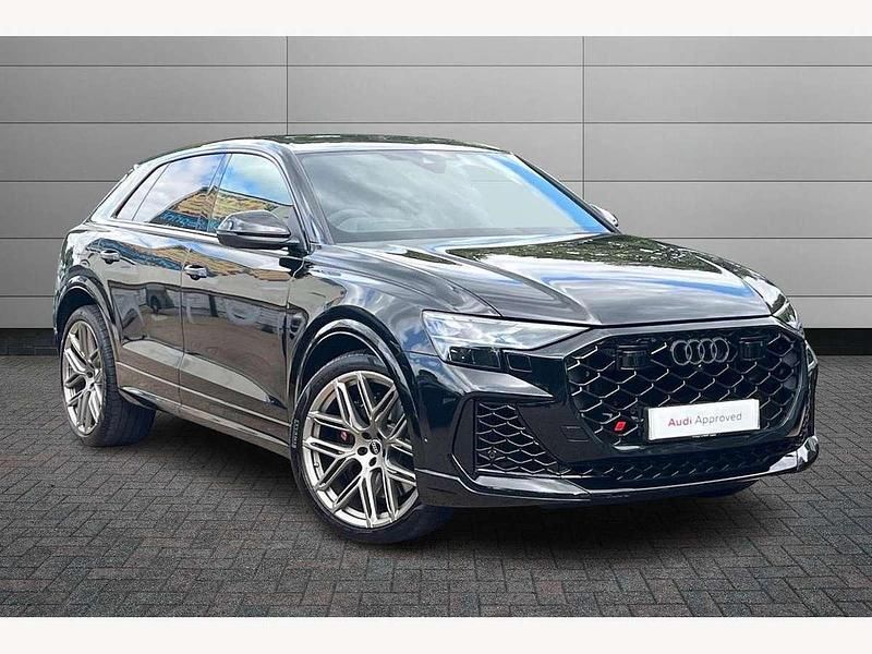 Black Used 2024 Audi RS Q8 Comfort SUV | £101,970 (Expensive) - Image 1/4