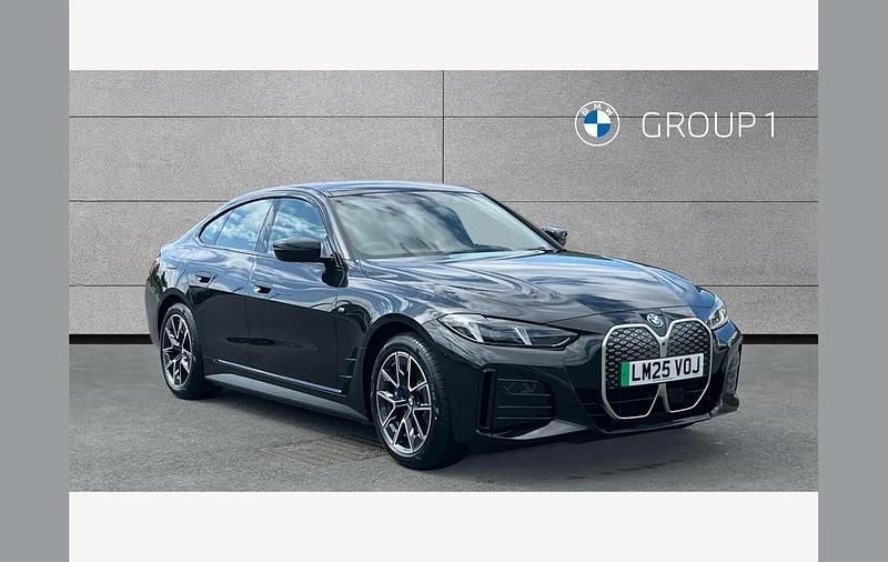 Black New 2025 BMW i4 M Sport Sedan | £36,775 - Image 1/4