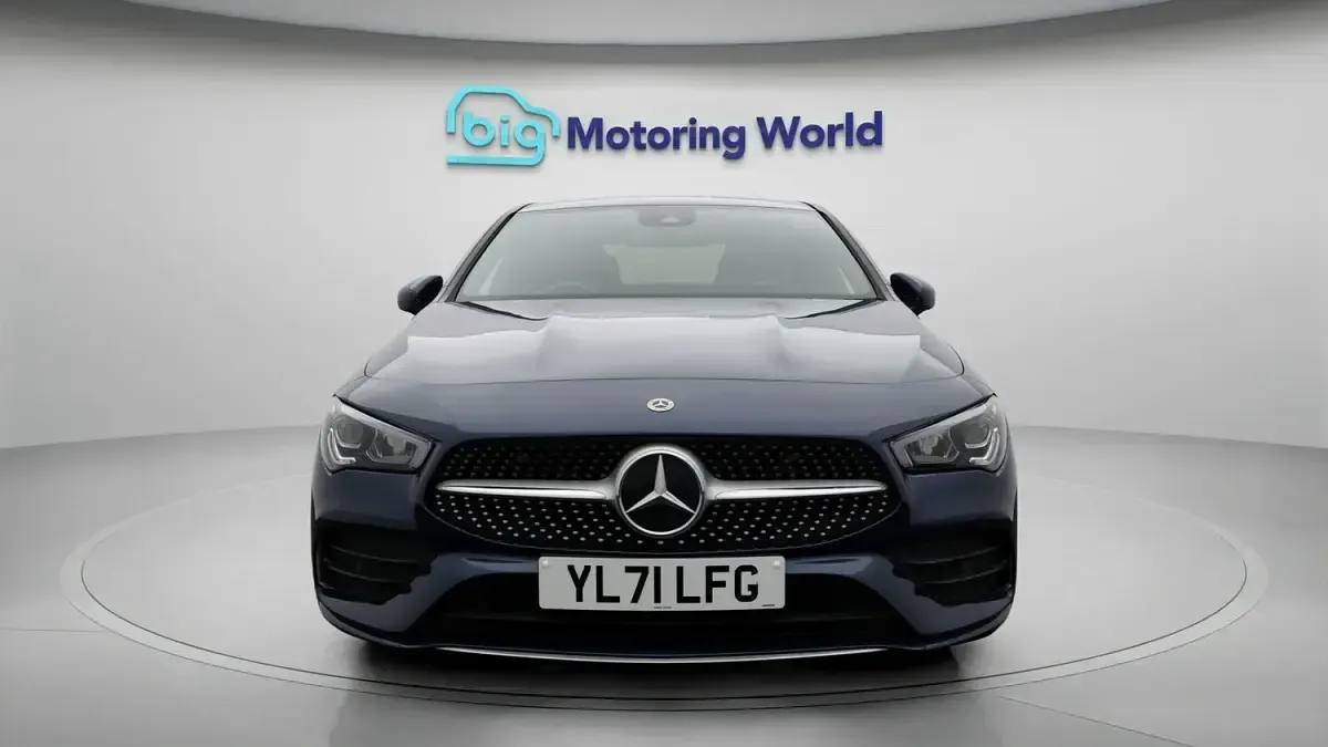 Used Mercedes CLA220 AMG Line Premium 2021 Blue Coupe