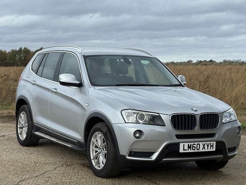 Silver Used 2010 BMW X3 Sport Line SUV | £3,200 (Good price) - Image 1/4