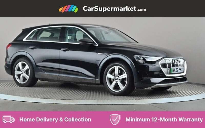 Black Used 2022 Audi e-tron Advanced SUV | £20,976 (Super price) - Image 1/4