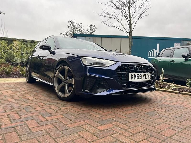 Used Audi A4 Black Edition 2020 Blue Estate