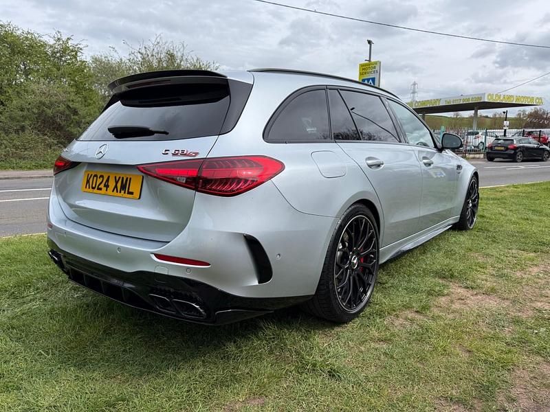 Used Mercedes C63S AMG Premium Plus 680 HP (500 kW) 2024 Silver Estate