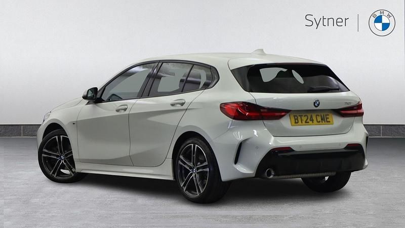 Used BMW 118 M Sport 134 HP (98 kW) 2024 White Hatchback