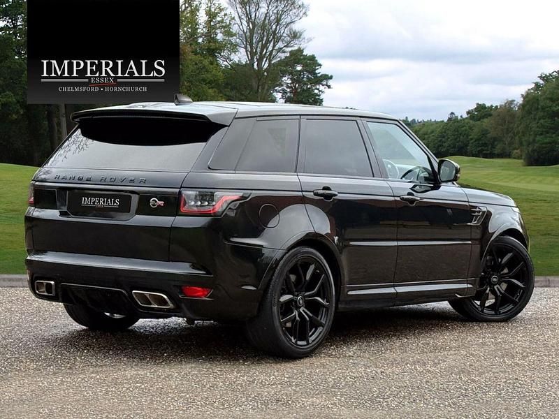 Used Land Rover Range Rover Sport SVR 575 HP (422 kW) 2020 Black SUV