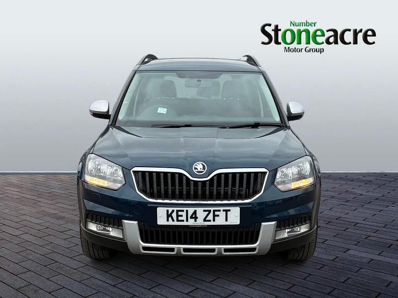 Used Skoda Yeti SE 140 HP (102 kW) 2014 Blue SUV