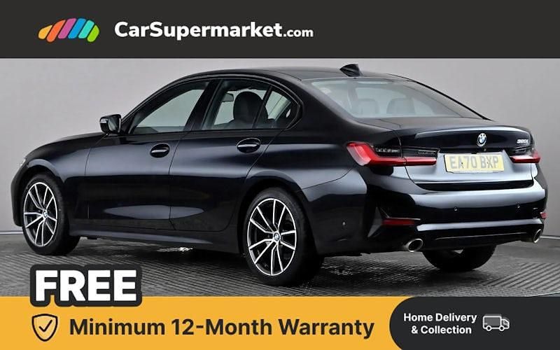 Used BMW 320 Sport Line 184 HP (135 kW) 2020 Black Sedan