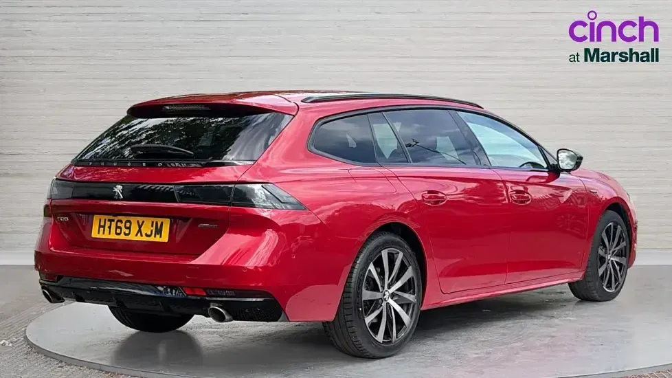Used Peugeot 508 GT-line 181 HP (133 kW) 2020 Red