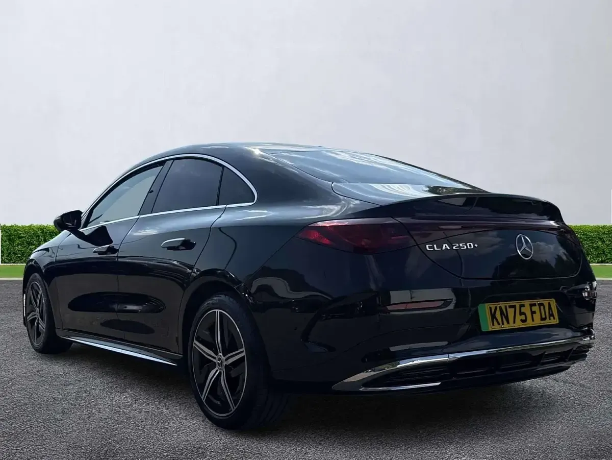 Used Mercedes CLA 250+ AMG line 200 kW (272 HP) 2025 Black Sedan