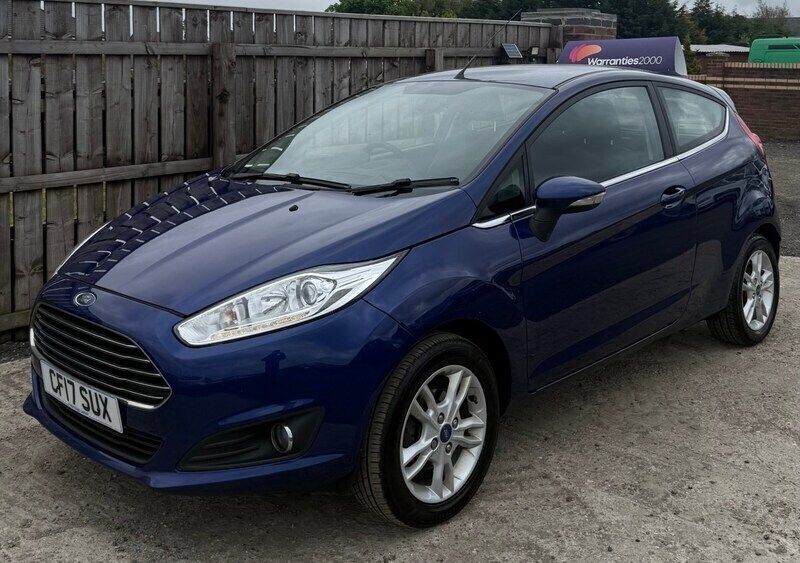 Blue Used 2017 Ford Fiesta Zetec Hatchback | £2,995 - Image 1/4