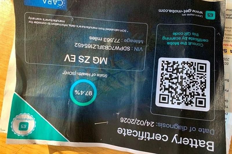 Used MG ZS Exclusive 105 kW (143 HP) 2020 White SUV