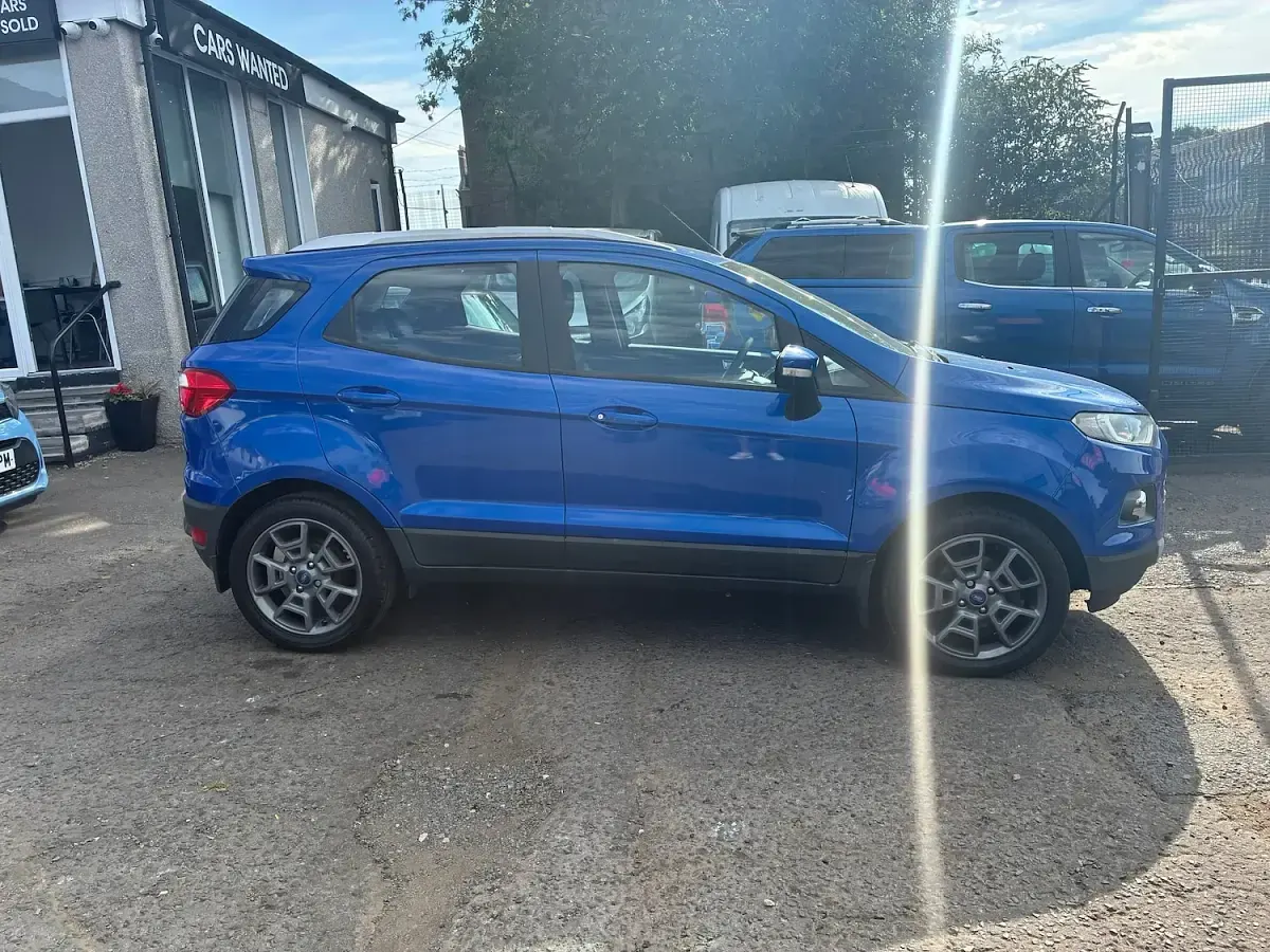Used Ford Ecosport Titanium 95 HP (69 kW) 2016 Blue SUV