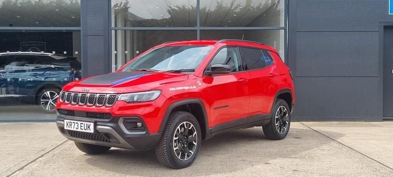 Used Jeep Compass Trailhawk 241 HP (177 kW) 2023 Red SUV