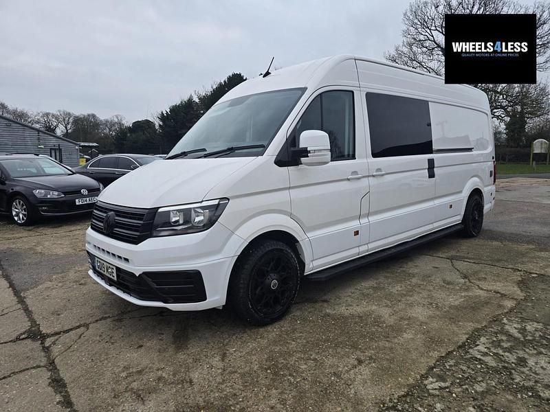 Begagnad VW Crafter Trendline 140 HK (102 kW) 2019 Vit Van