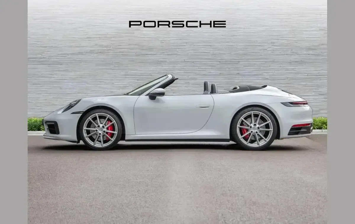 Used Porsche 911S 444 HP (326 kW) 2021 White Cabriolet