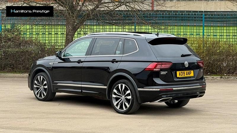 Used VW Tiguan Allspace R-line 190 HP (139 kW) 2019 Black SUV