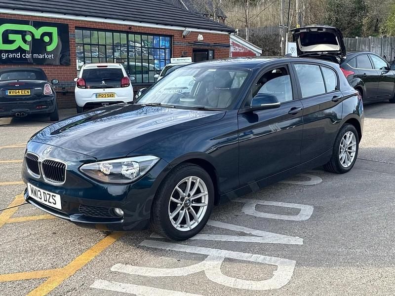 Used BMW 116 Impressive 2013 Blue Hatchback