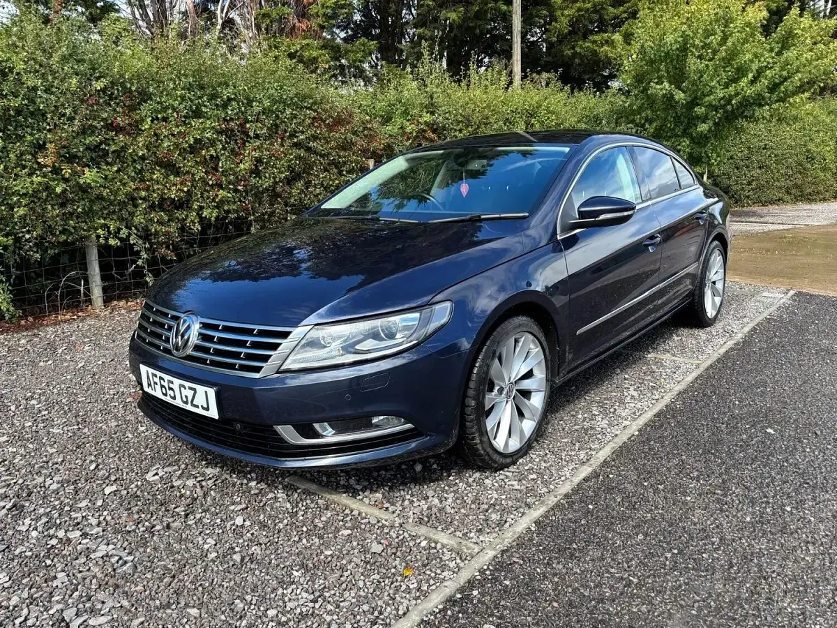 Used VW CC GT 177 HP (130 kW) 2015 Blue Sedan