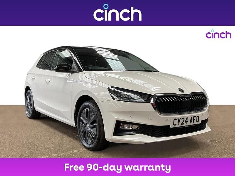 White Used 2024 Skoda Fabia Colour Edition Hatchback | £15,379 (Fair price) - Image 1/3