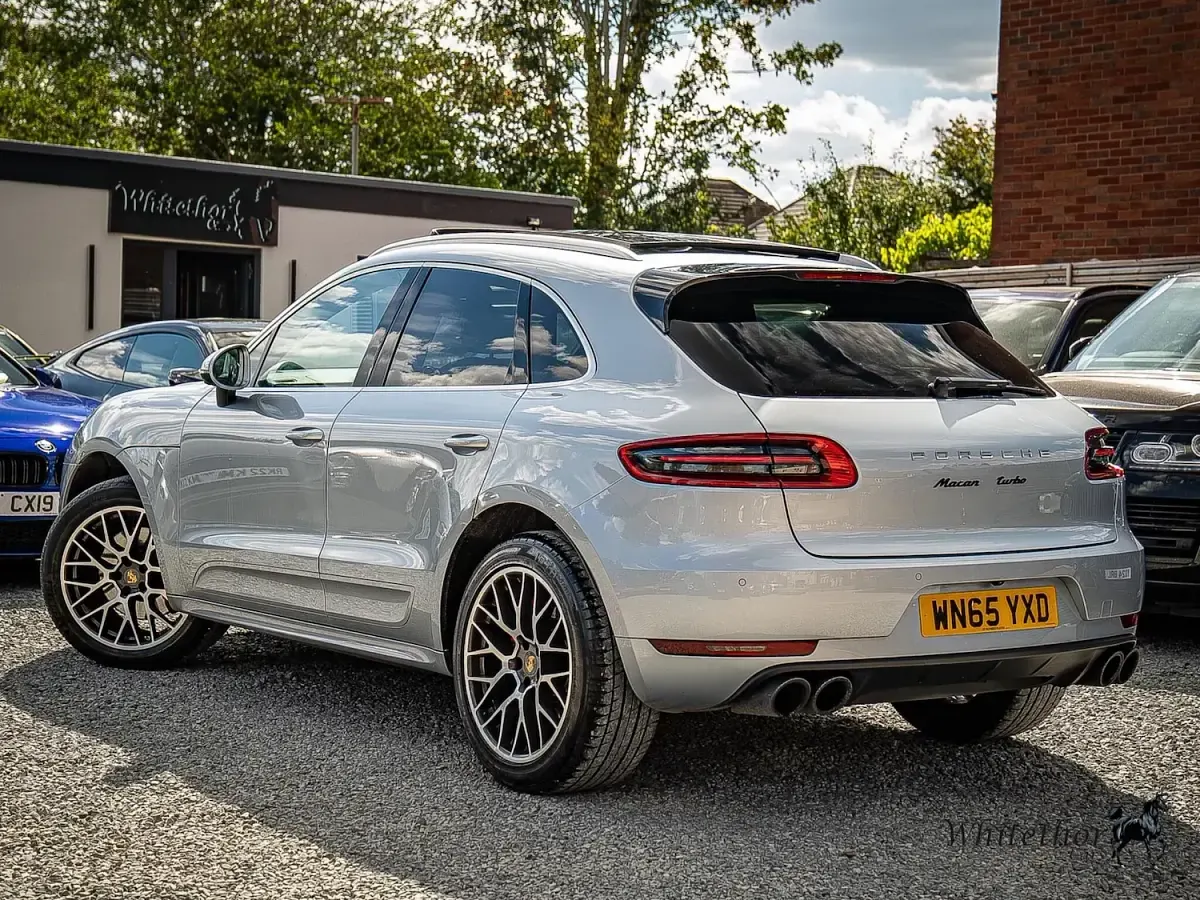 Used Porsche Macan Turbo 2016 Silver SUV