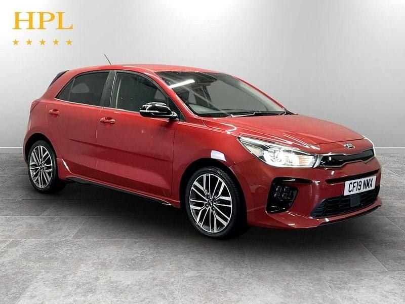 Used Kia Rio GT-Line 118 HP (86 kW) 2019 Red Hatchback