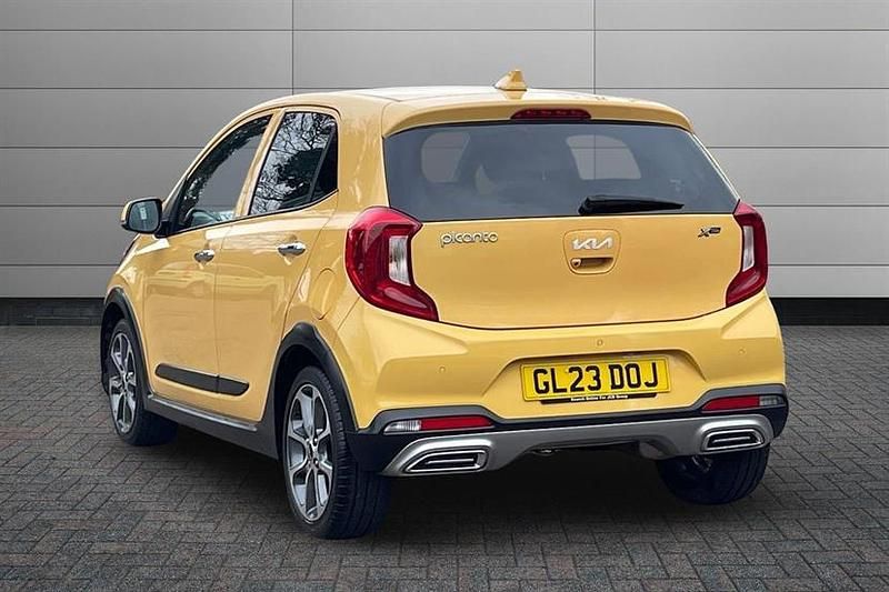 Used Kia Picanto X-Line 66 HP (48 kW) 2023 Yellow Hatchback