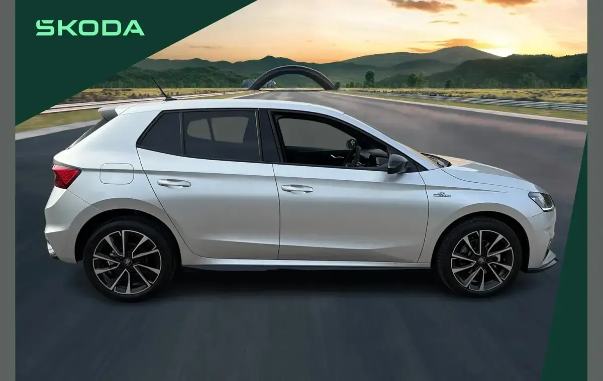 New Skoda Fabia Monte Carlo 147 HP (108 kW) 2025 Silver Hatchback
