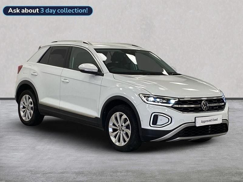 White Used 2023 VW T-Roc Style SUV | £20,159 (Good price) - Image 1/4