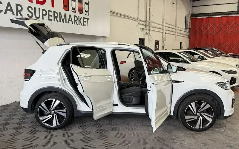 Used VW T-Cross R-line 116 HP (85 kW) 2019 White SUV