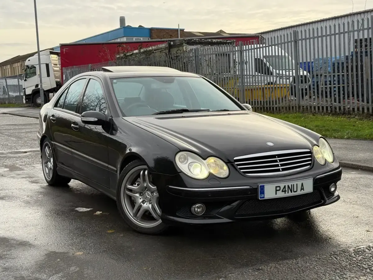 Used Mercedes C55 AMG 2005 Black Sedan