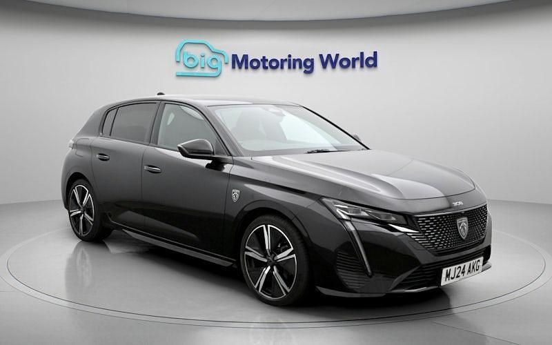 Used Peugeot 308 GT 131 HP (96 kW) 2024 Black Hatchback