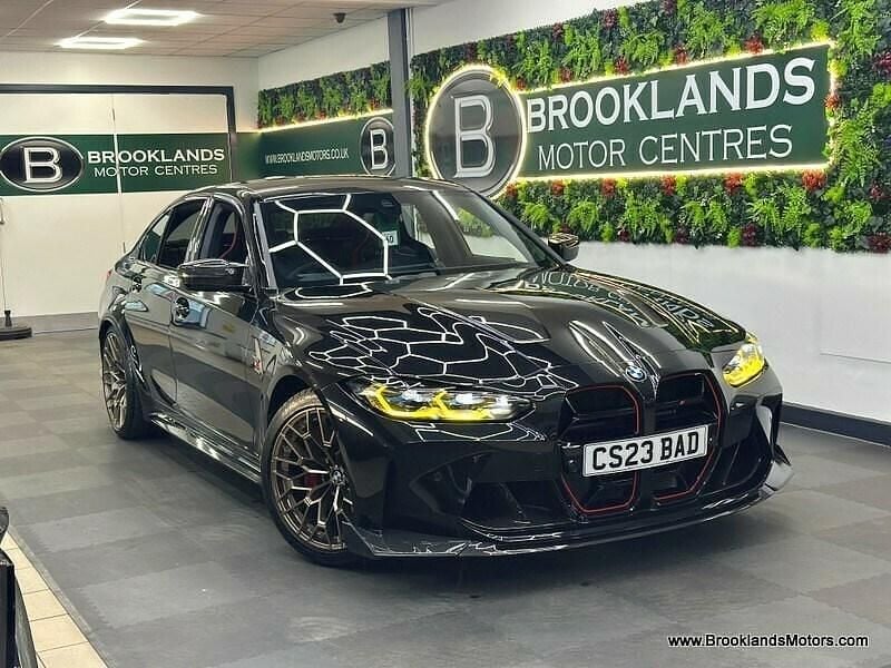 Black Used 2023 BMW M3 Comfort Edition Sedan | £94,985 - Image 1/3